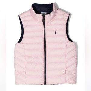 Toddler and Little Unisex Reversible Quilted Vest